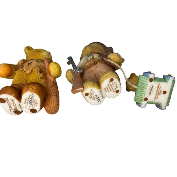 Enesco Danny and Hunter Me Cavebear You Friend Cherished Teddies - Picture 7 of 11